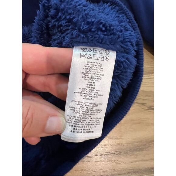 Michael Kors Men blue full zip hoodie sz XL - Picture 7 of 7